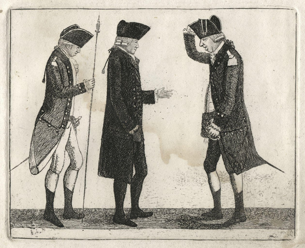 George Gordon ; John Grieve ; George Robertson par John Kay - John Kay