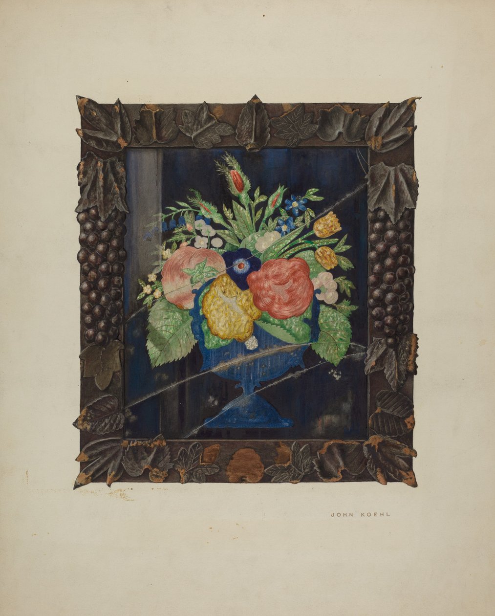 Nature morte en papier d