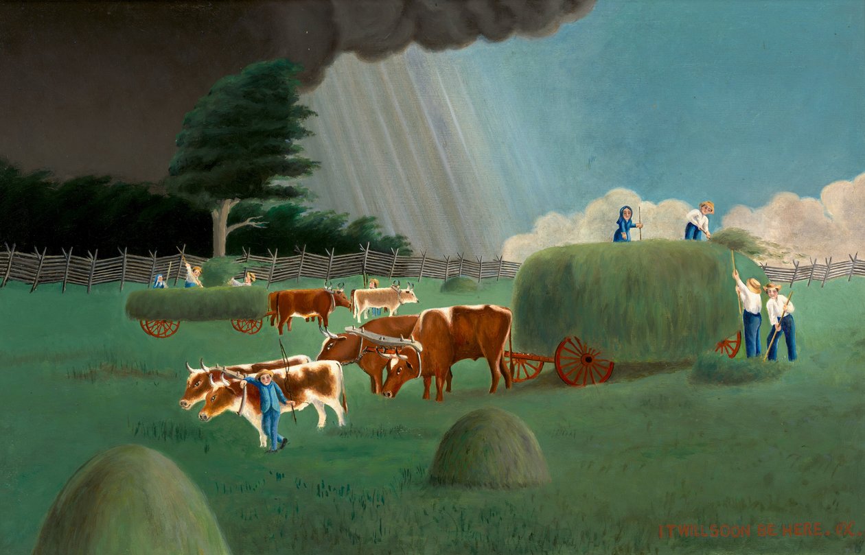 "Ça va bientôt arriver" - John Koehl, after Olof Krans