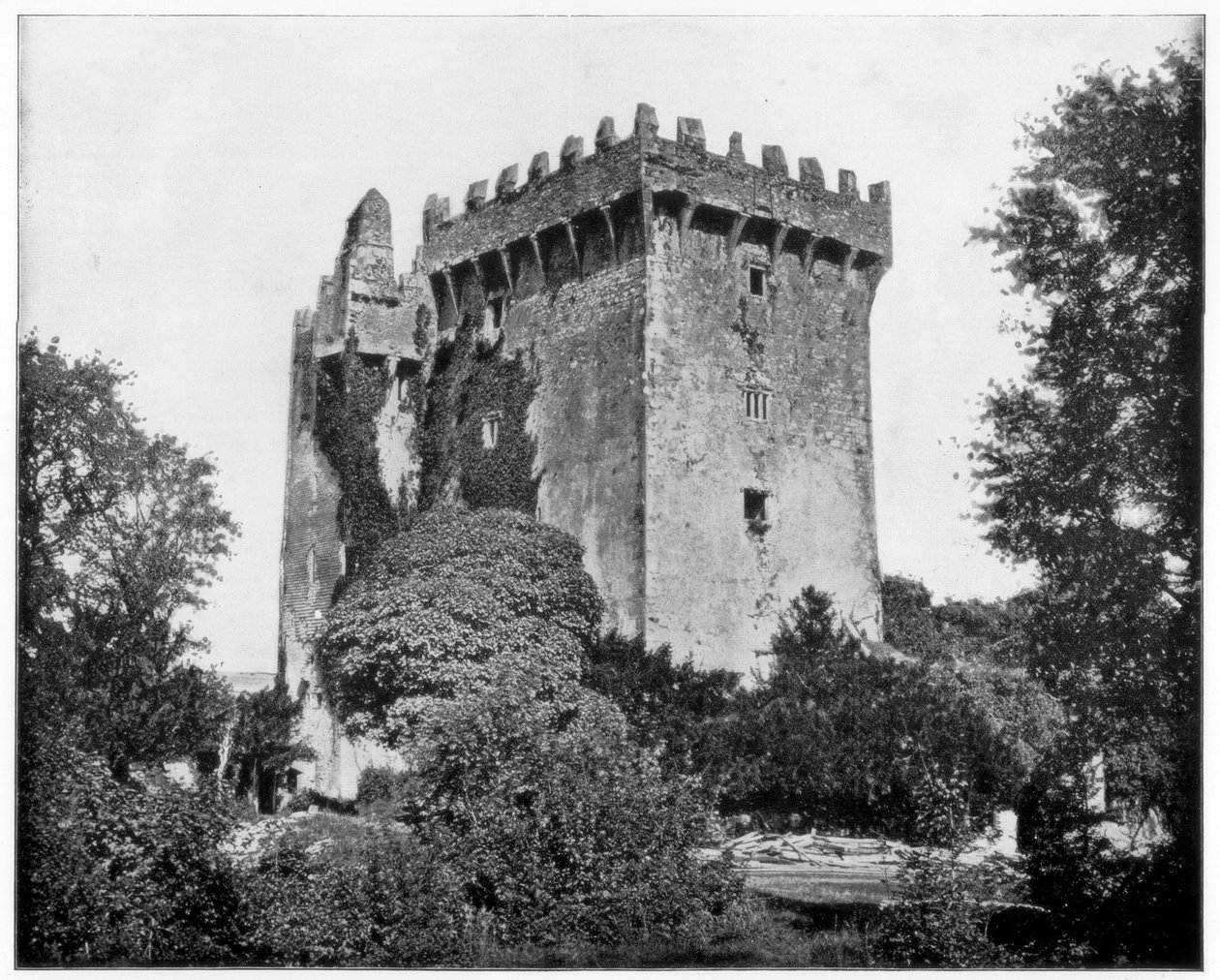 Château de Blarney, Irlande, 19e siècle - John L. Stoddard