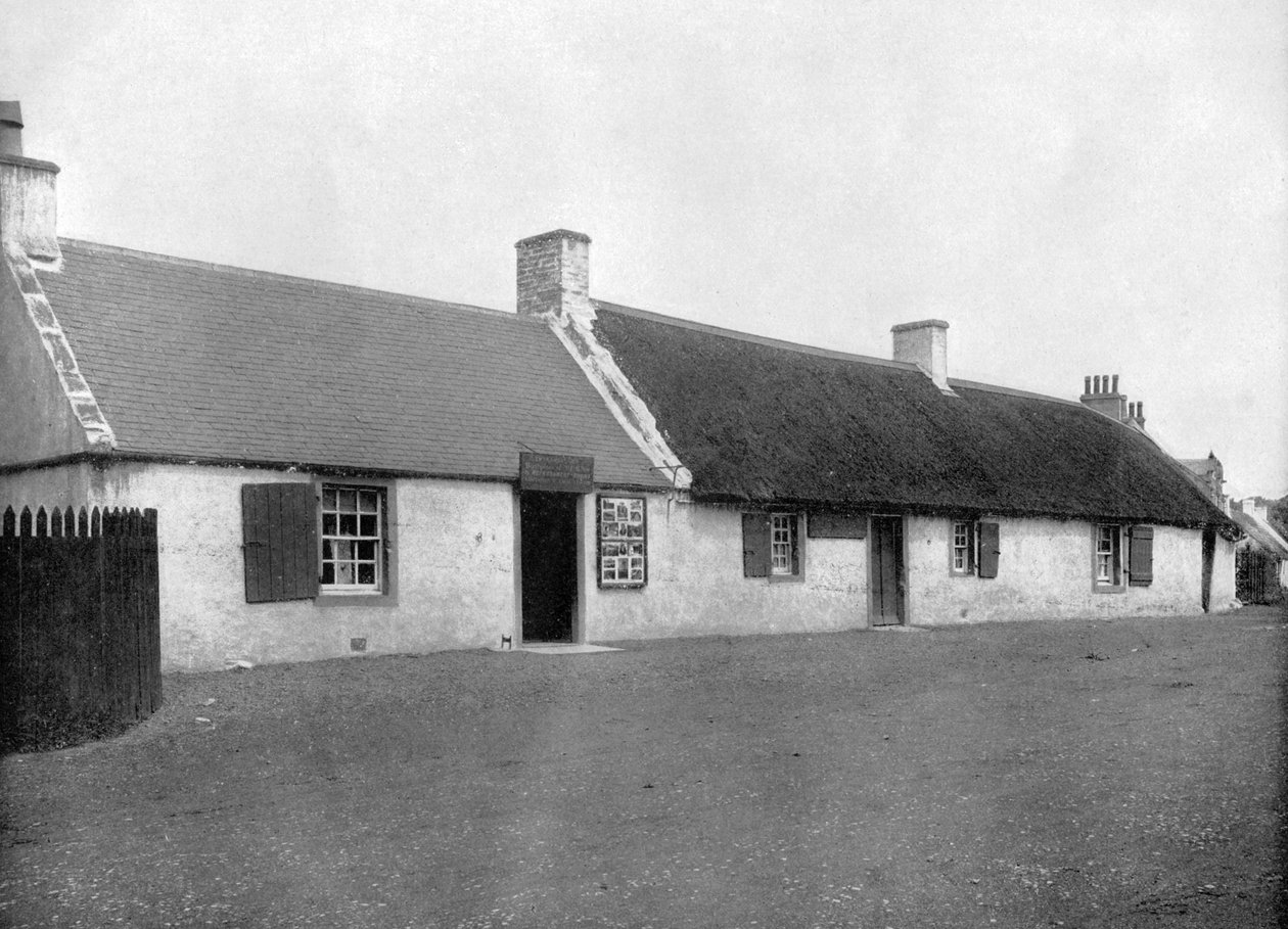 Burns Cottage, Écosse, 1893 - John L. Stoddard