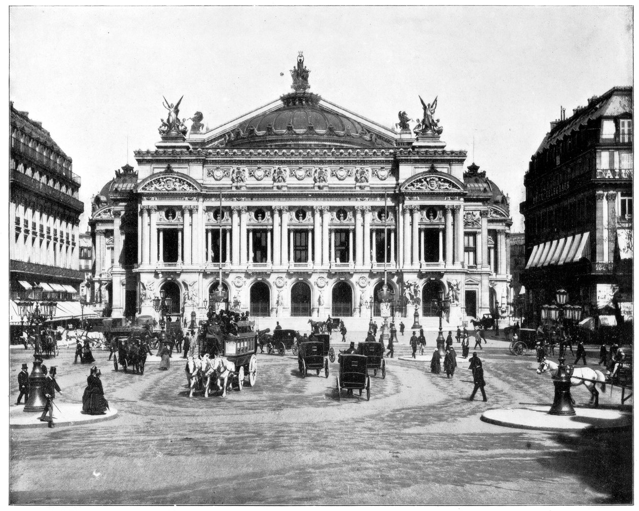 Grand Opéra, Paris, fin du 19e siècle - John L. Stoddard