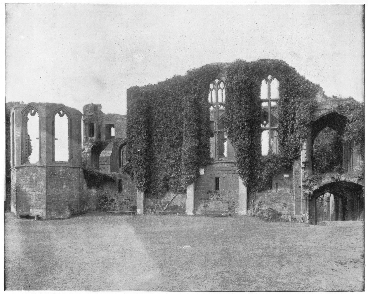 Château de Kenilworth, Angleterre, fin XIXe siècle - John L. Stoddard