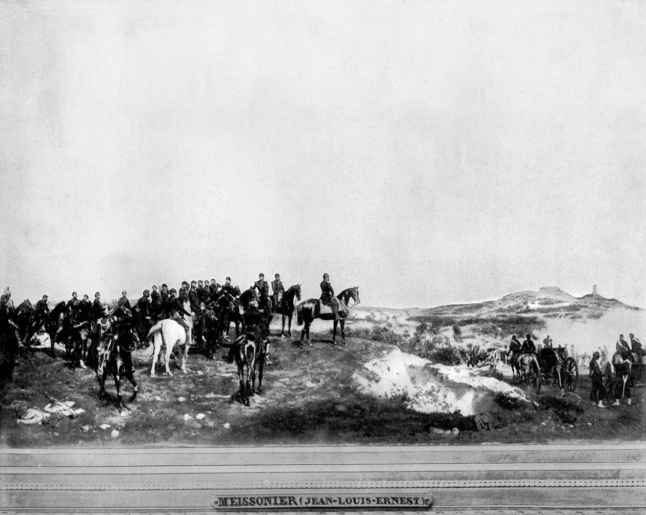 Napoléon III à la bataille de Solférino, 1859, 1893 - John L. Stoddard