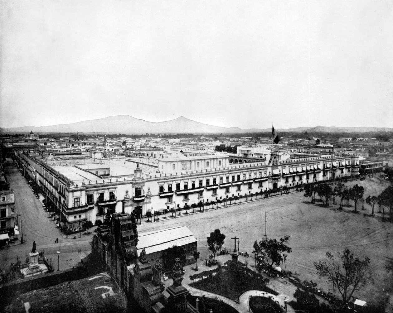 Panorama de la ville de Mexico, 1893 - John L. Stoddard