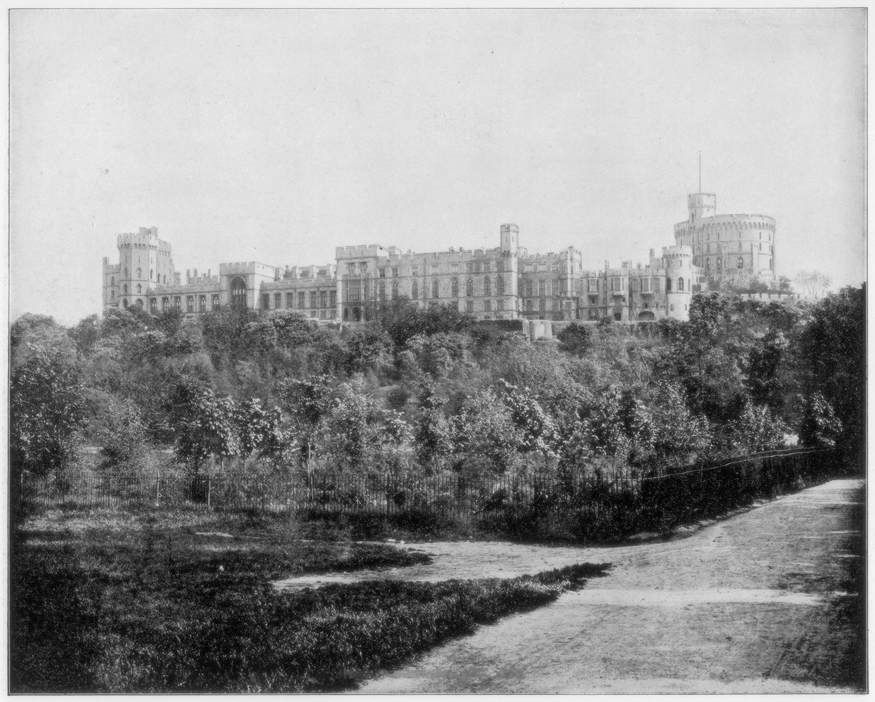 Château de Windsor, Angleterre, fin 19ème siècle - John L. Stoddard