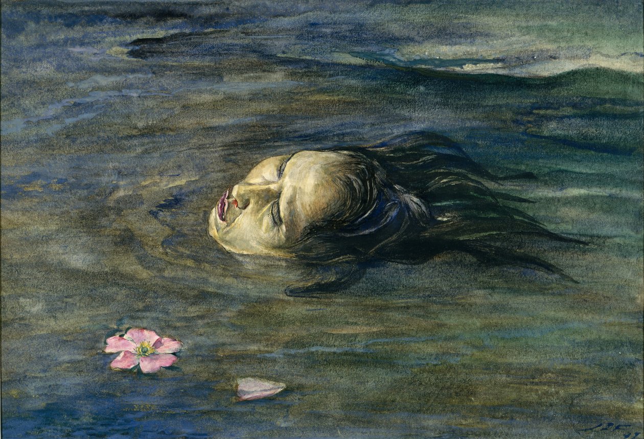La Chose Étrange que le Petit Kiosai a Vue dans la Rivière - John La Farge
