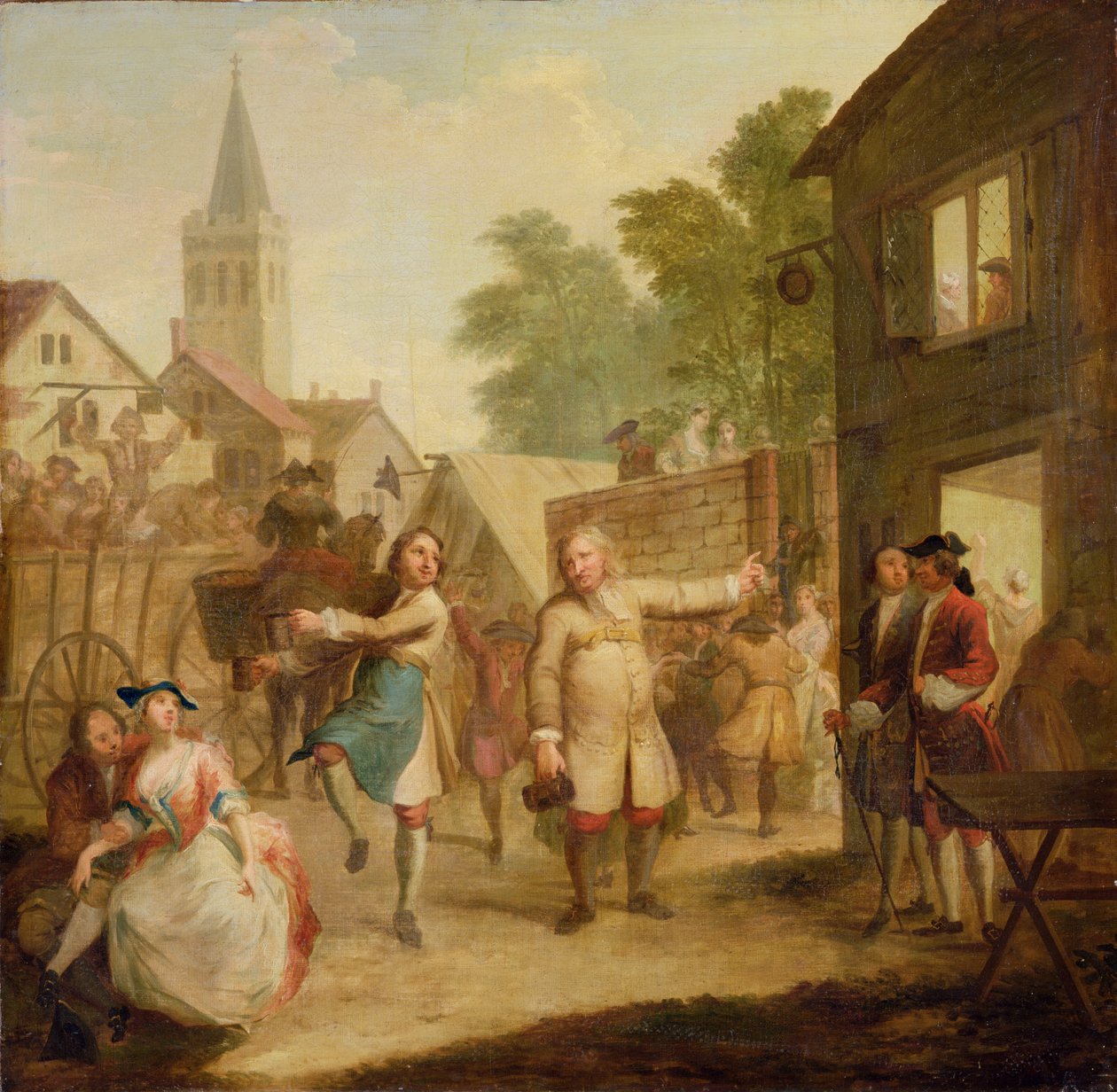 Hob continue de danser malgré son père, c.1726 - John Laguerre