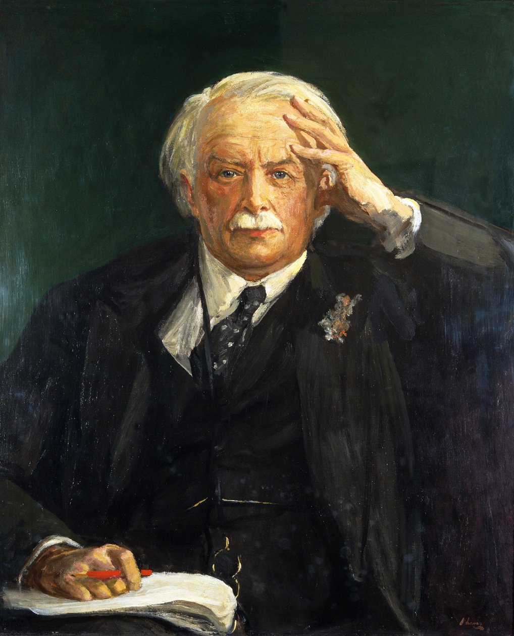 David Lloyd George (huile sur toile) - John Lavery