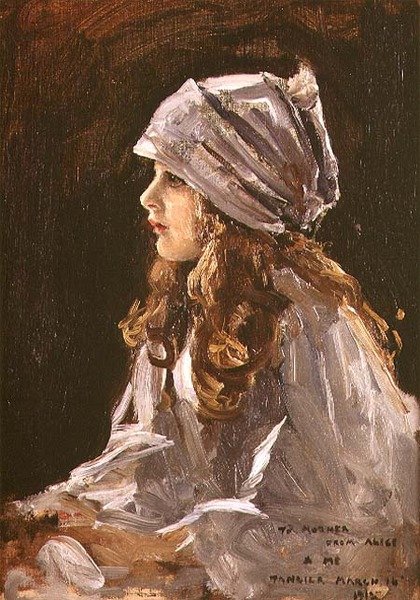 Portrait de la fille de l