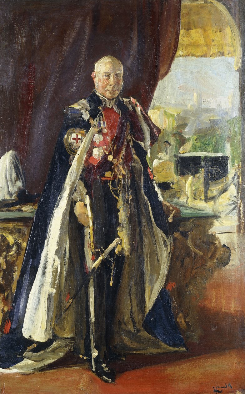 Portrait du comte de Lonsdale - John Lavery