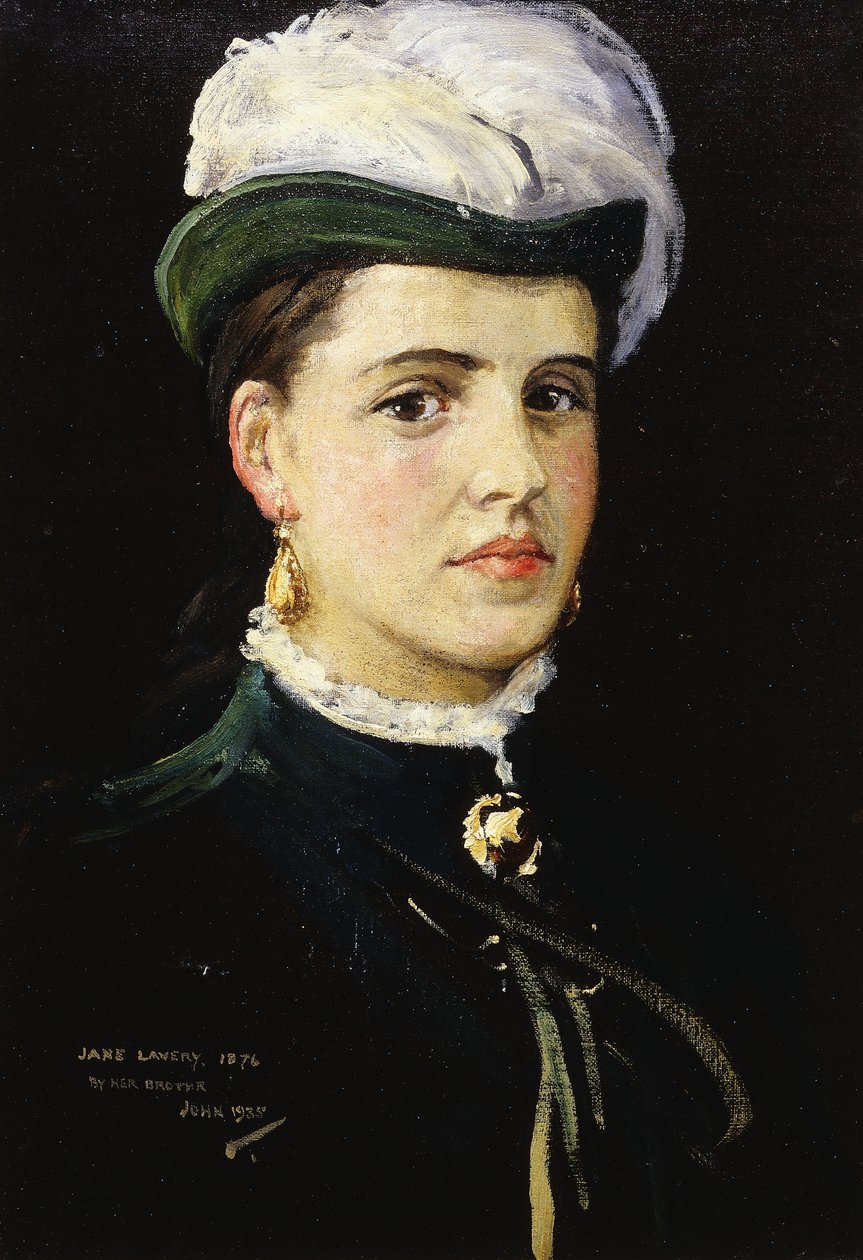 Portrait posthume de Jane Lavery - John Lavery