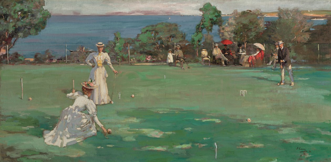 La Partie de Croquet - John Lavery