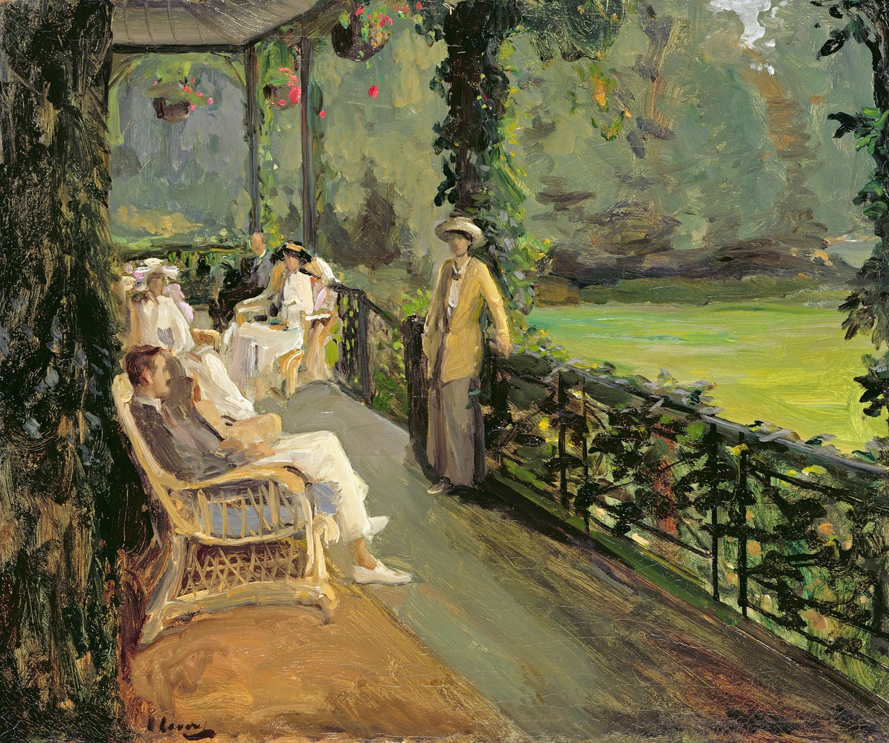 La Véranda, 1912 - John Lavery