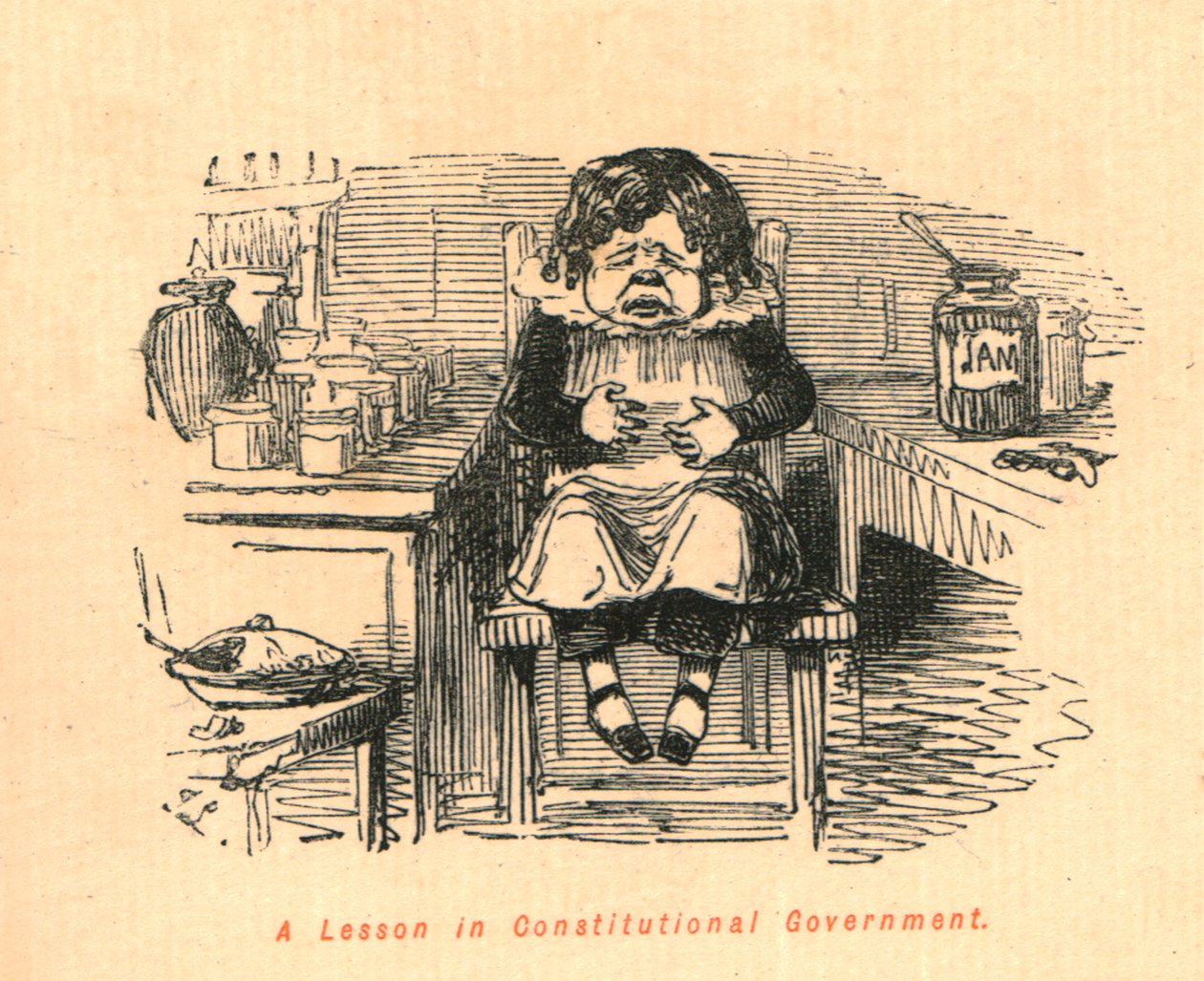 Une leçon de gouvernement constitutionnel - John Leech