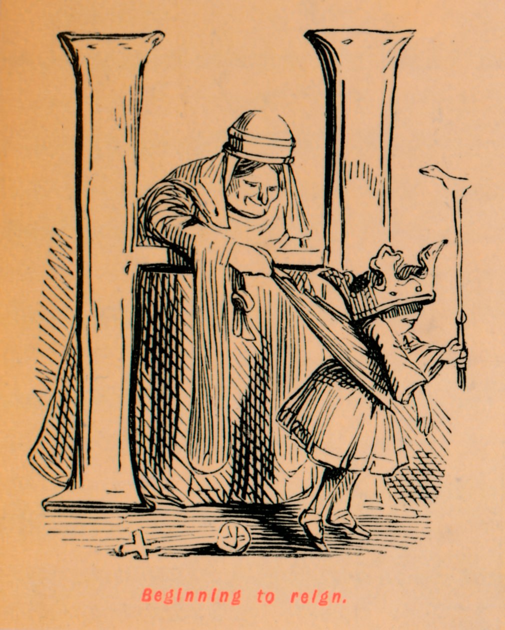 Commencer à régner, vers 1860 - John Leech