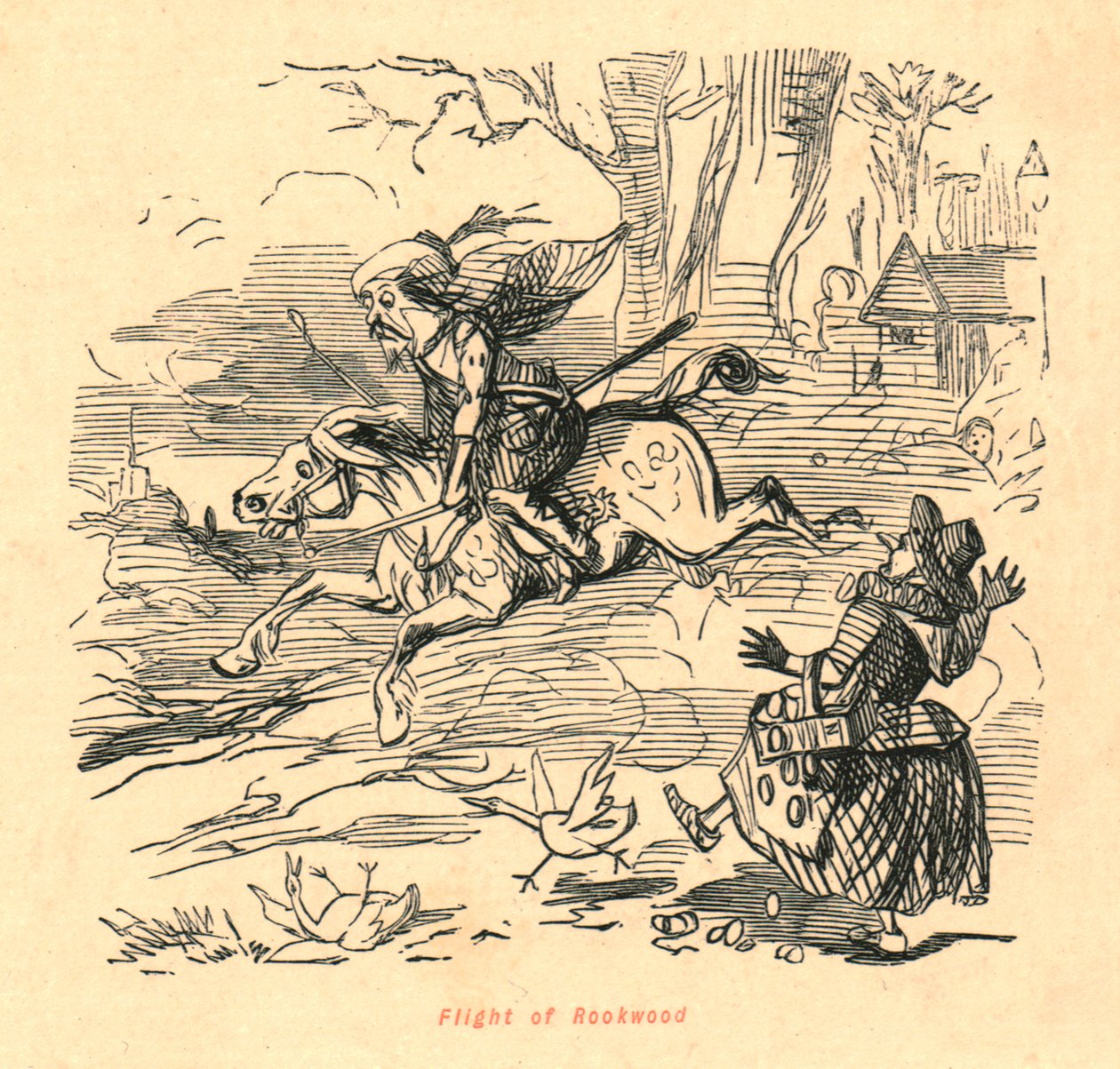 Fuite de Rookwood, 1897 - John Leech