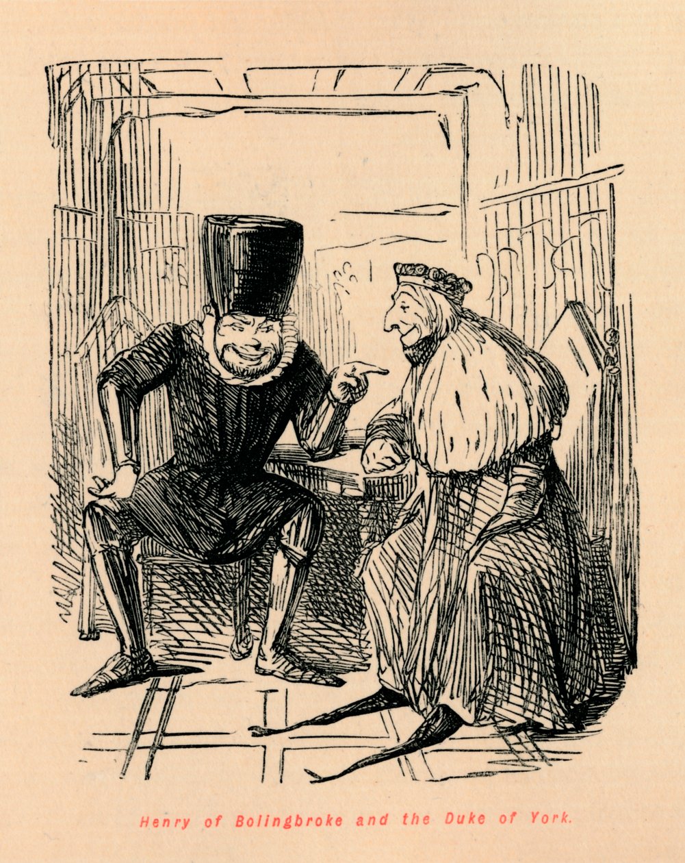 Henri de Bolingbroke et le duc d