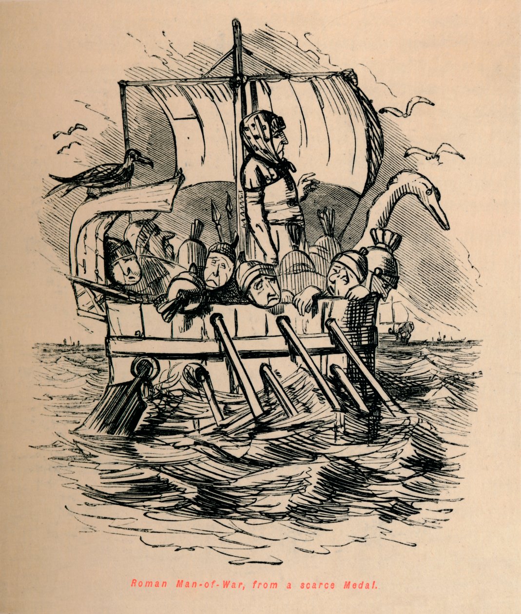 Navire de guerre romain, d