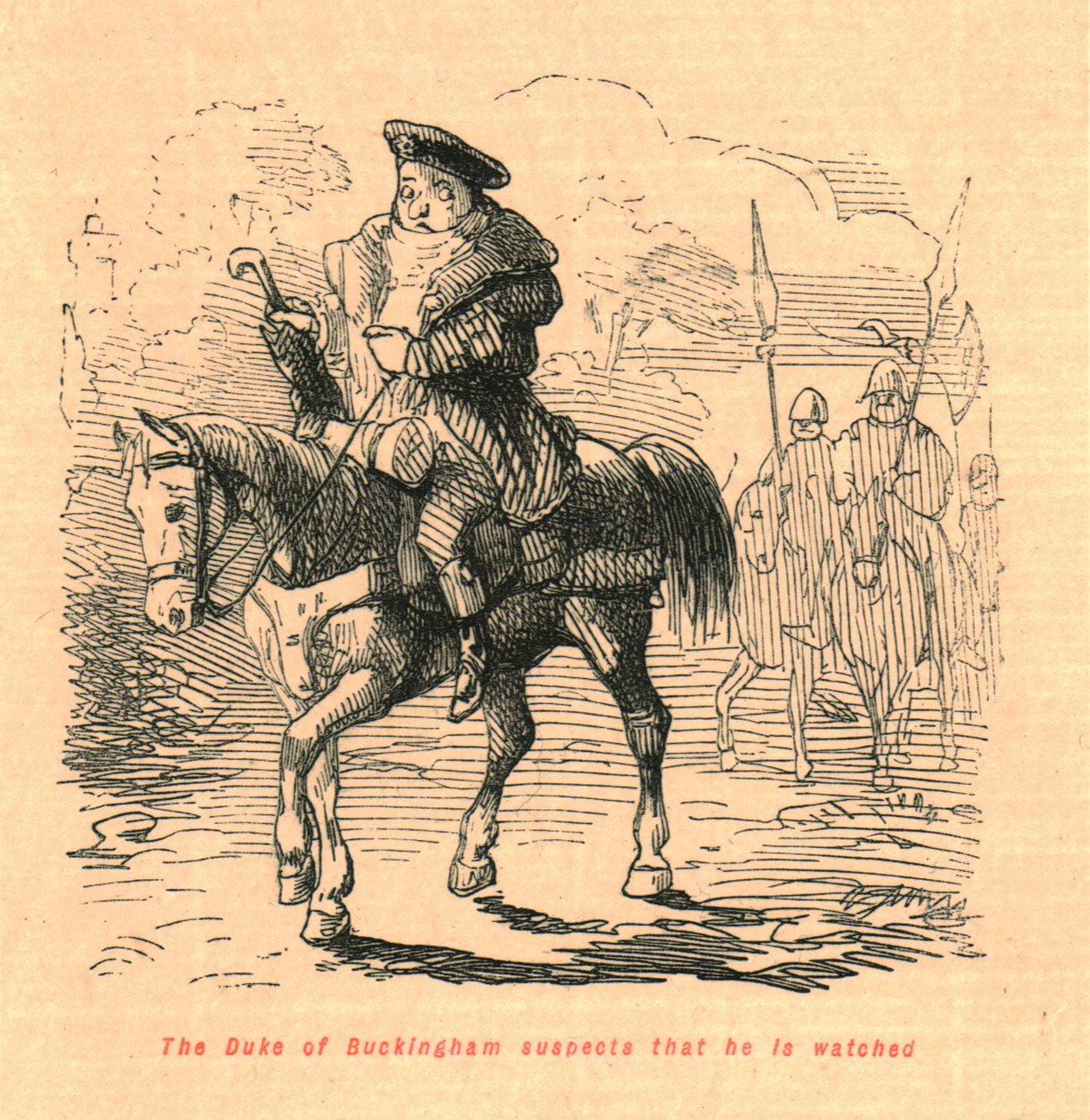Le duc de Buckingham soupçonne qu