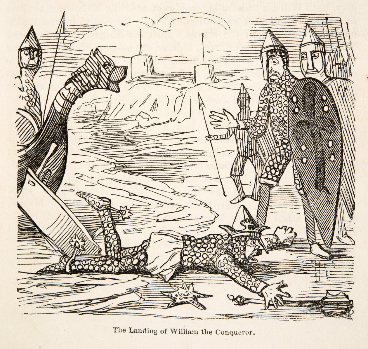 Le débarquement de Guillaume le Conquérant, de L