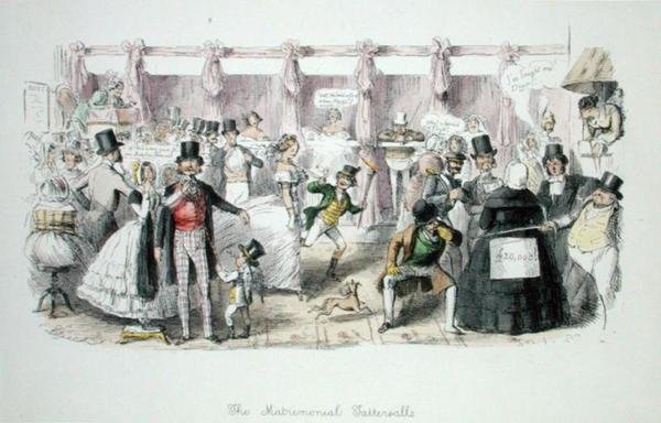 Les Tattersalls Matrimoniaux - John Leech