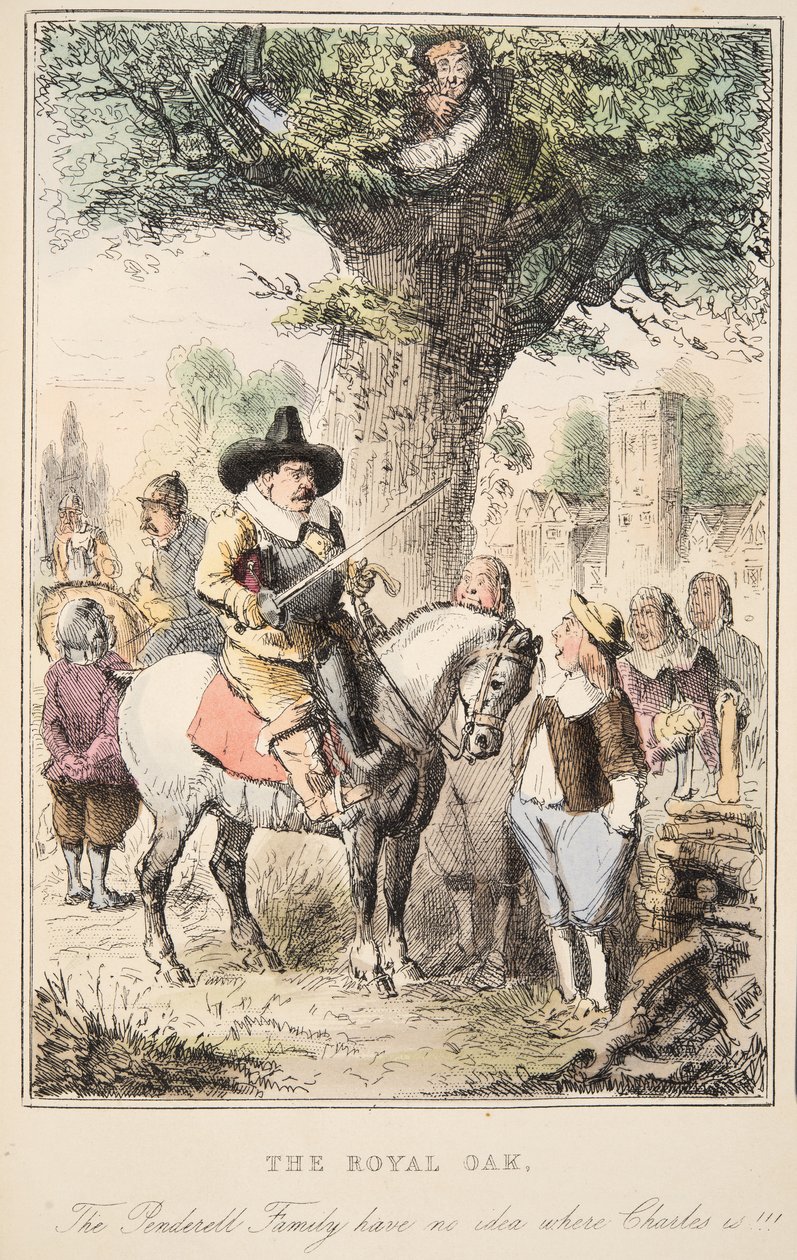 Le chêne royal. La famille Penderell n
