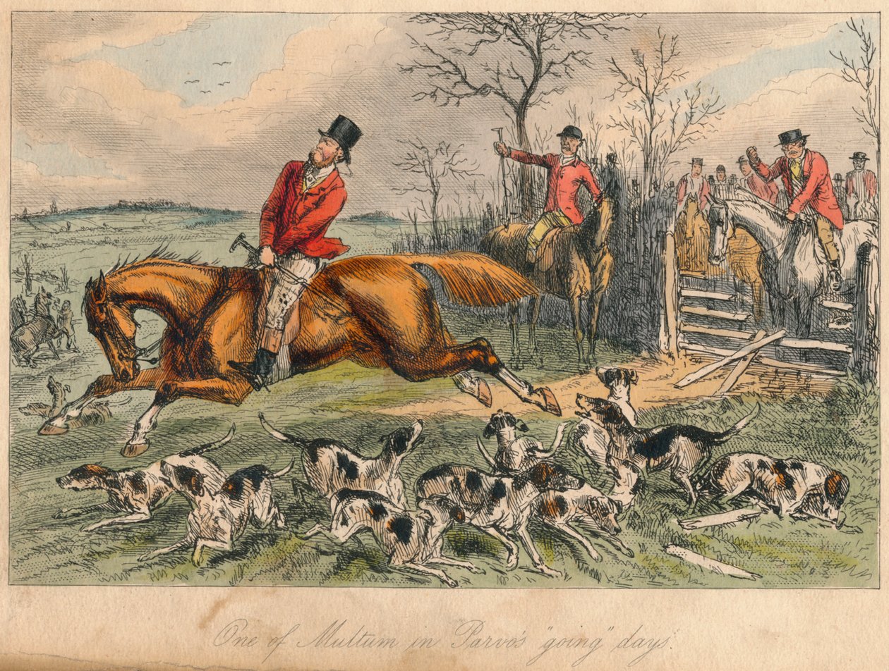 Un des jours de Multum in Parvos - John Leech and Hablot Knight Browne
