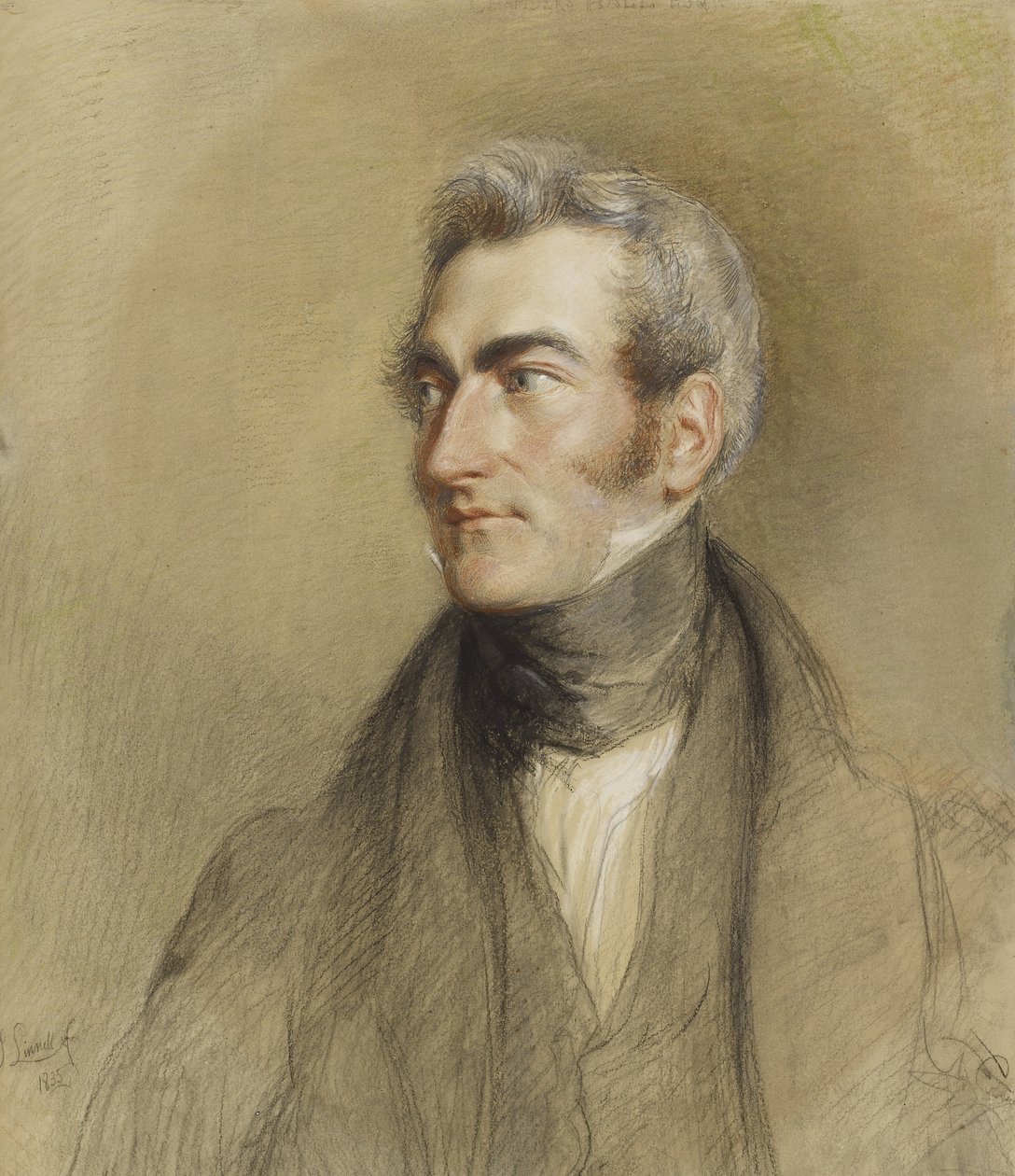 Portrait de Chambers Hall, 1835 - John Linnell