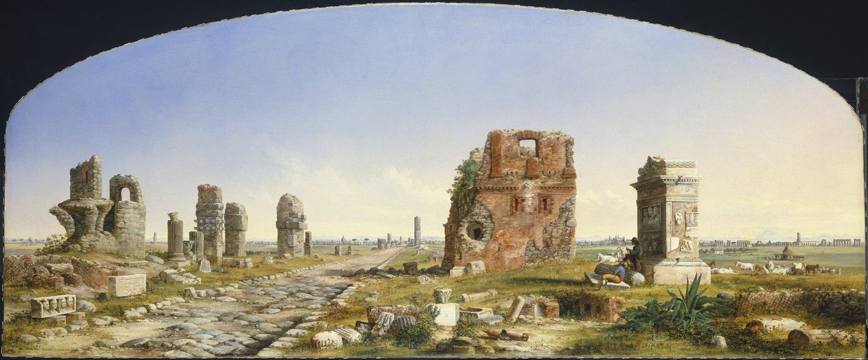 La voie Appienne - John Linton Chapman