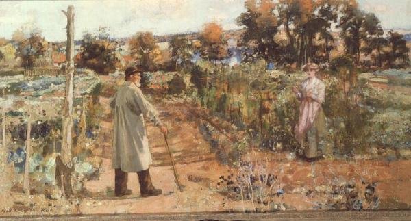 Dans le jardin - John Lochead