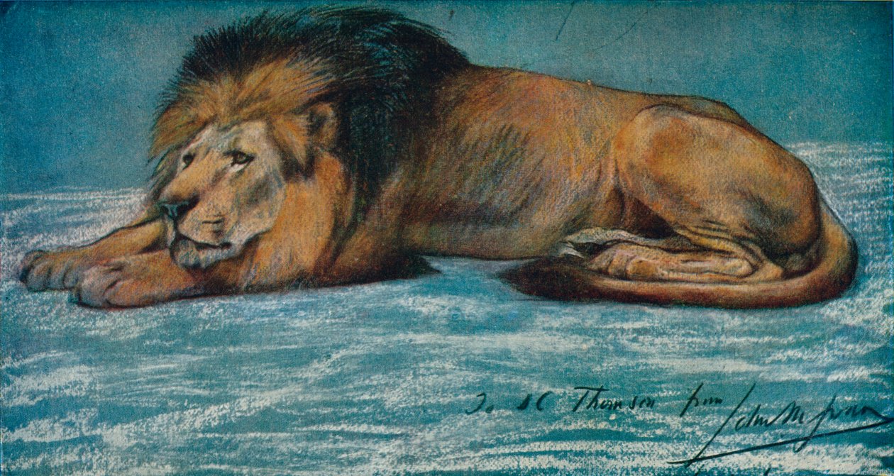 Étude au pastel d