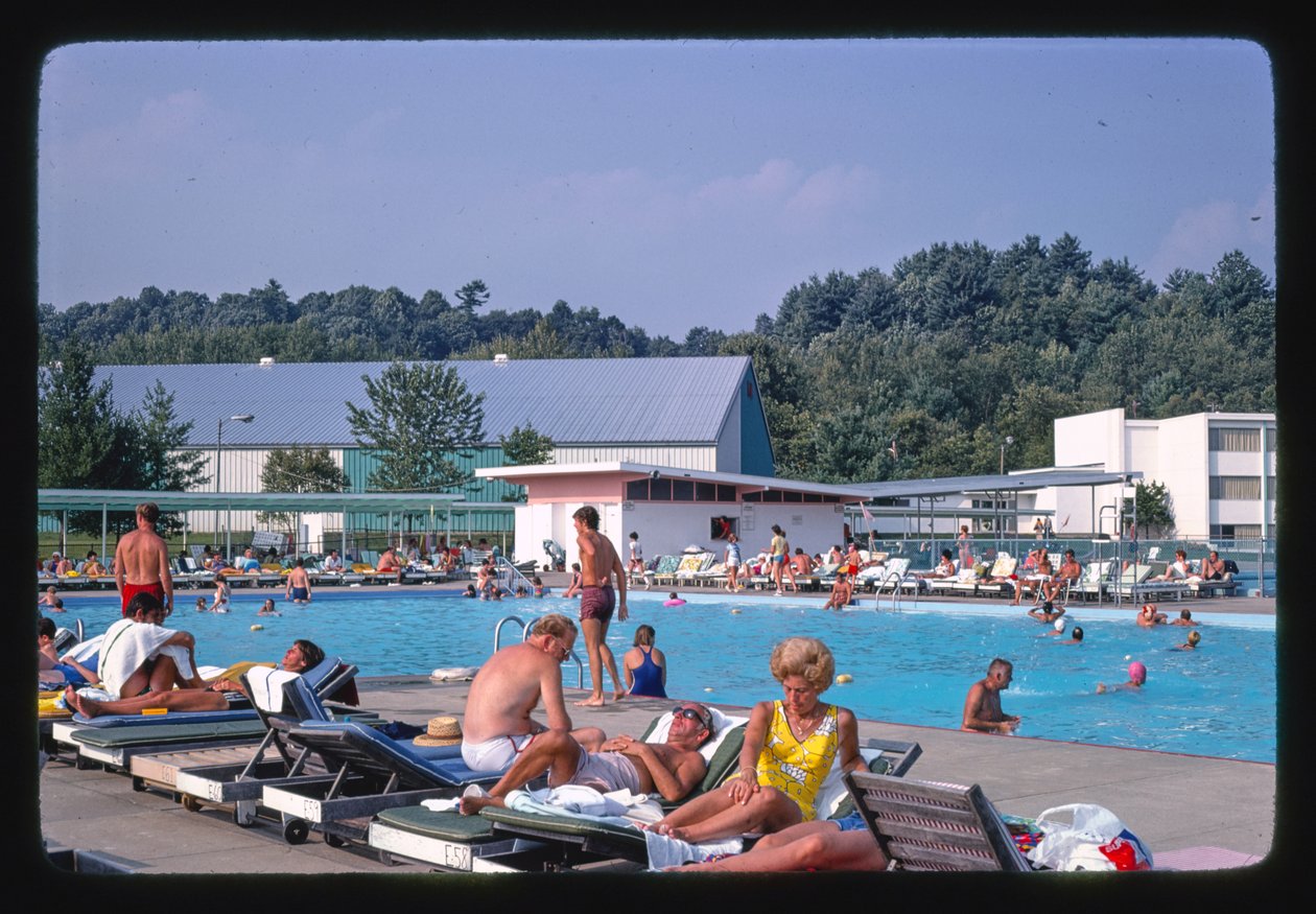 Homowack Hotel  Lodge, Spring Glen, New York, États-Unis - John Margolies