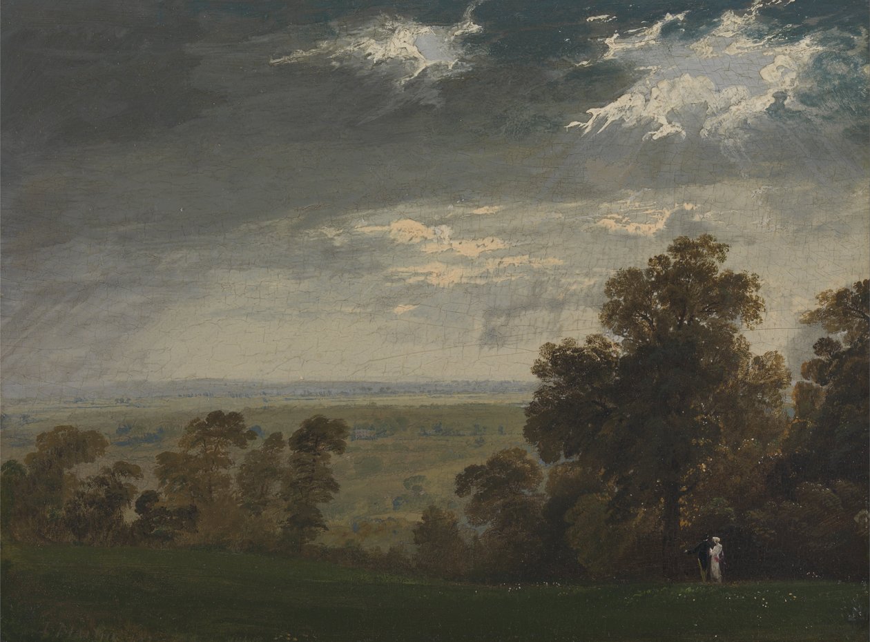Paysage, probablement l
