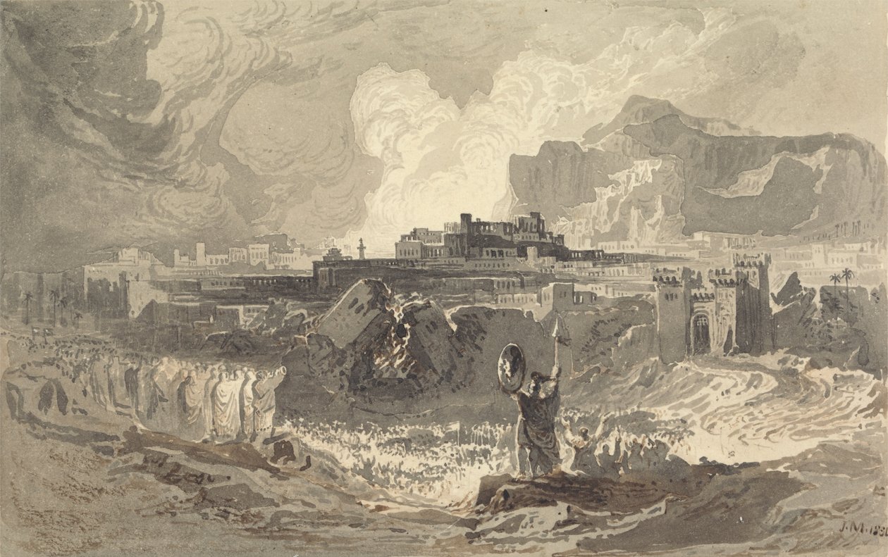 Les Murs de Jéricho - John Martin