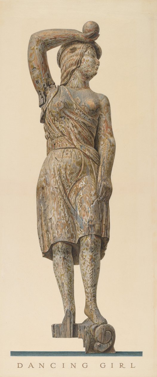 Figure de chariot de cirque : "Danseuse" - John Matulis