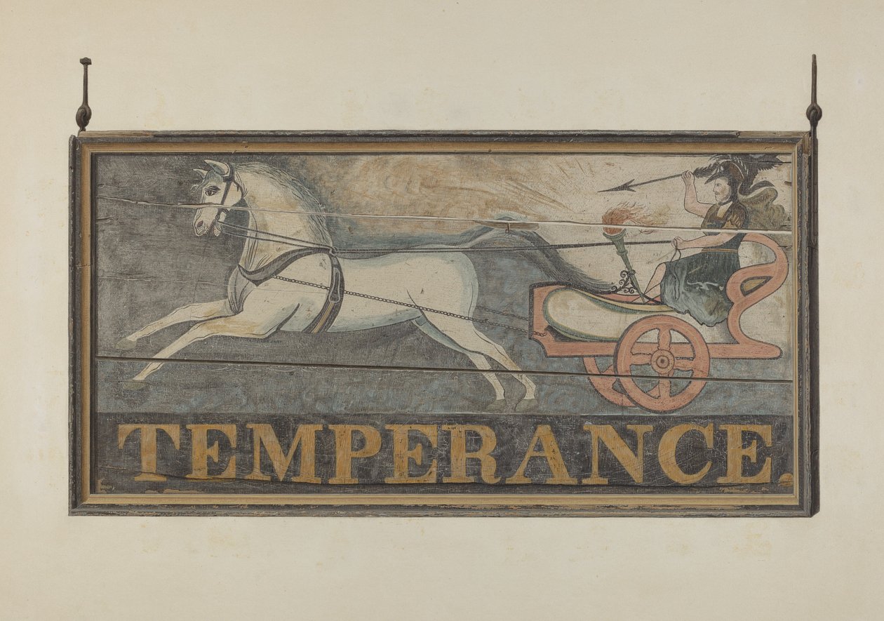 Enseigne de taverne : Tempérance - John Matulis