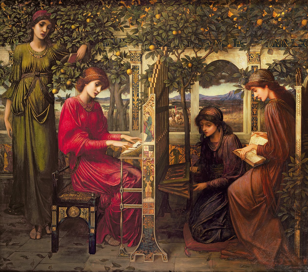 Sainte Cécile - John Melhuish Strudwick
