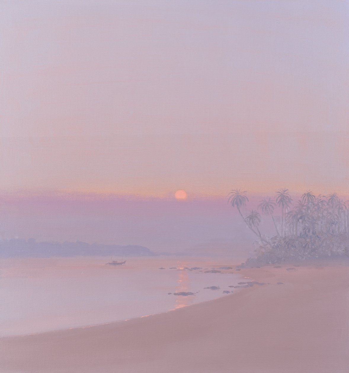 Bateau passant Panjim, 2002 - John Miller