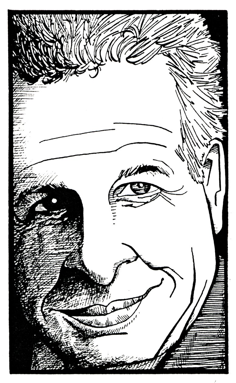 Alexander Goehr - portrait - John Minnion
