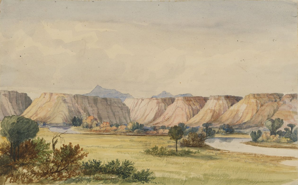 Vallée de Teton - John Mix Stanley