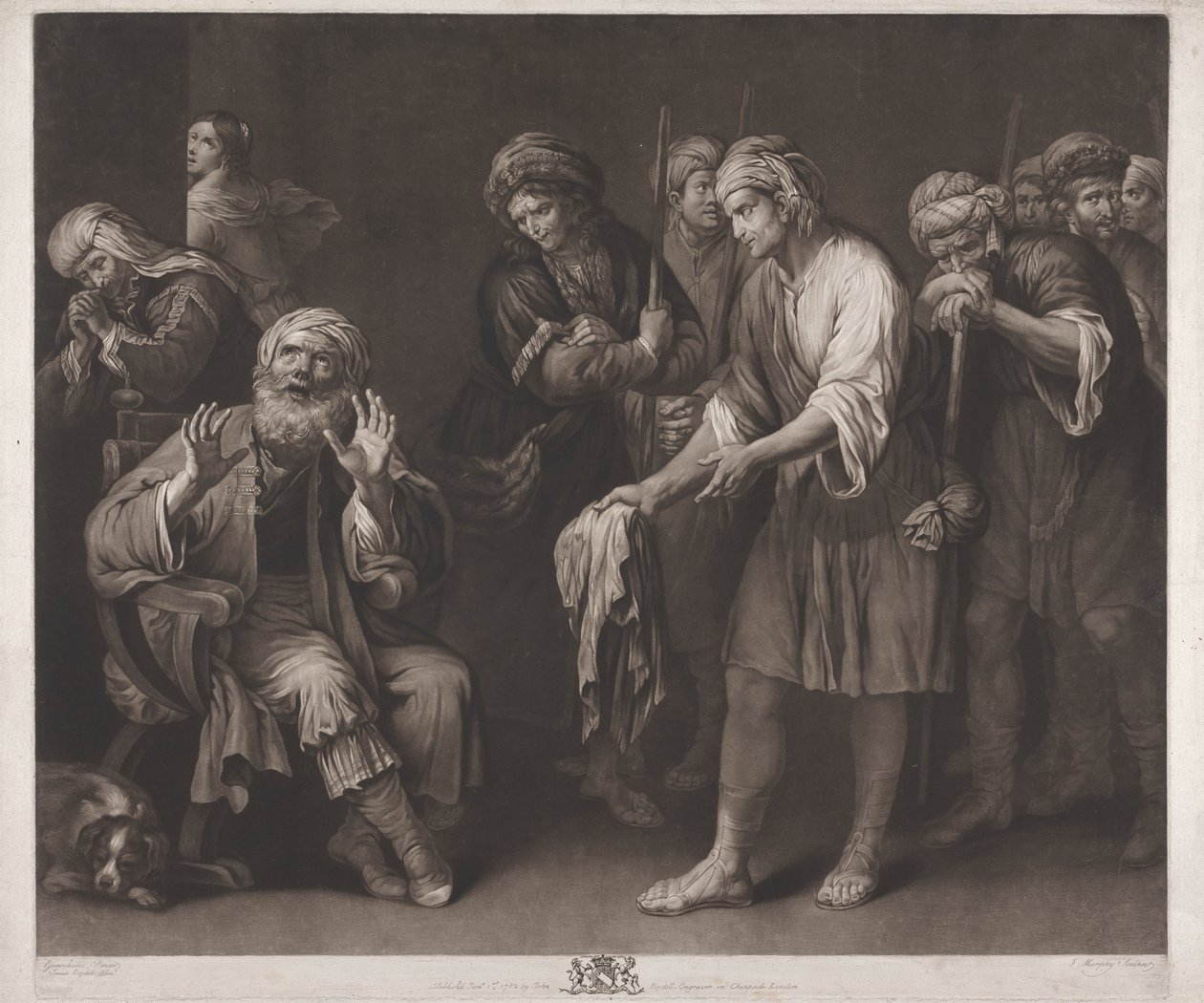 Les Frères de Joseph Montrant son Manteau Ensanglanté - John Murphy