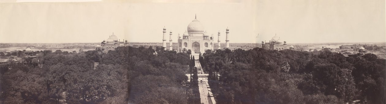 [Le Taj Mahal depuis la porte], janvier-mars 1864 - John Murray