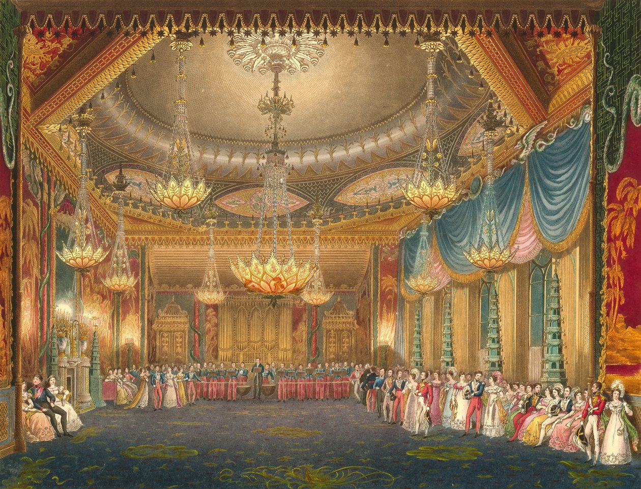 Salle de musique du Pavillon Royal - John Nash