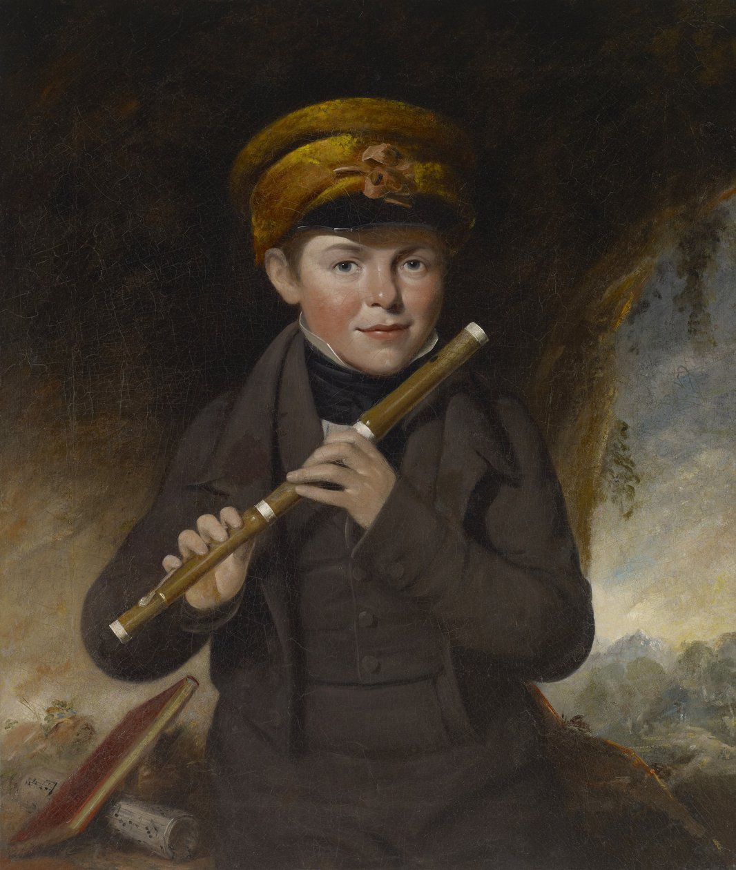 John Gurney, le Petit Joueur de Flûte - John Opie