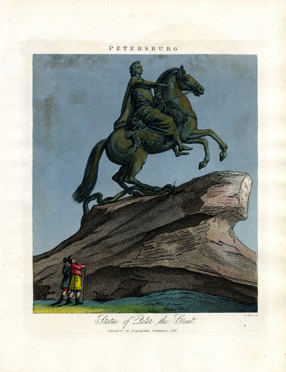 Statue équestre de Pierre le Grand - John Pass