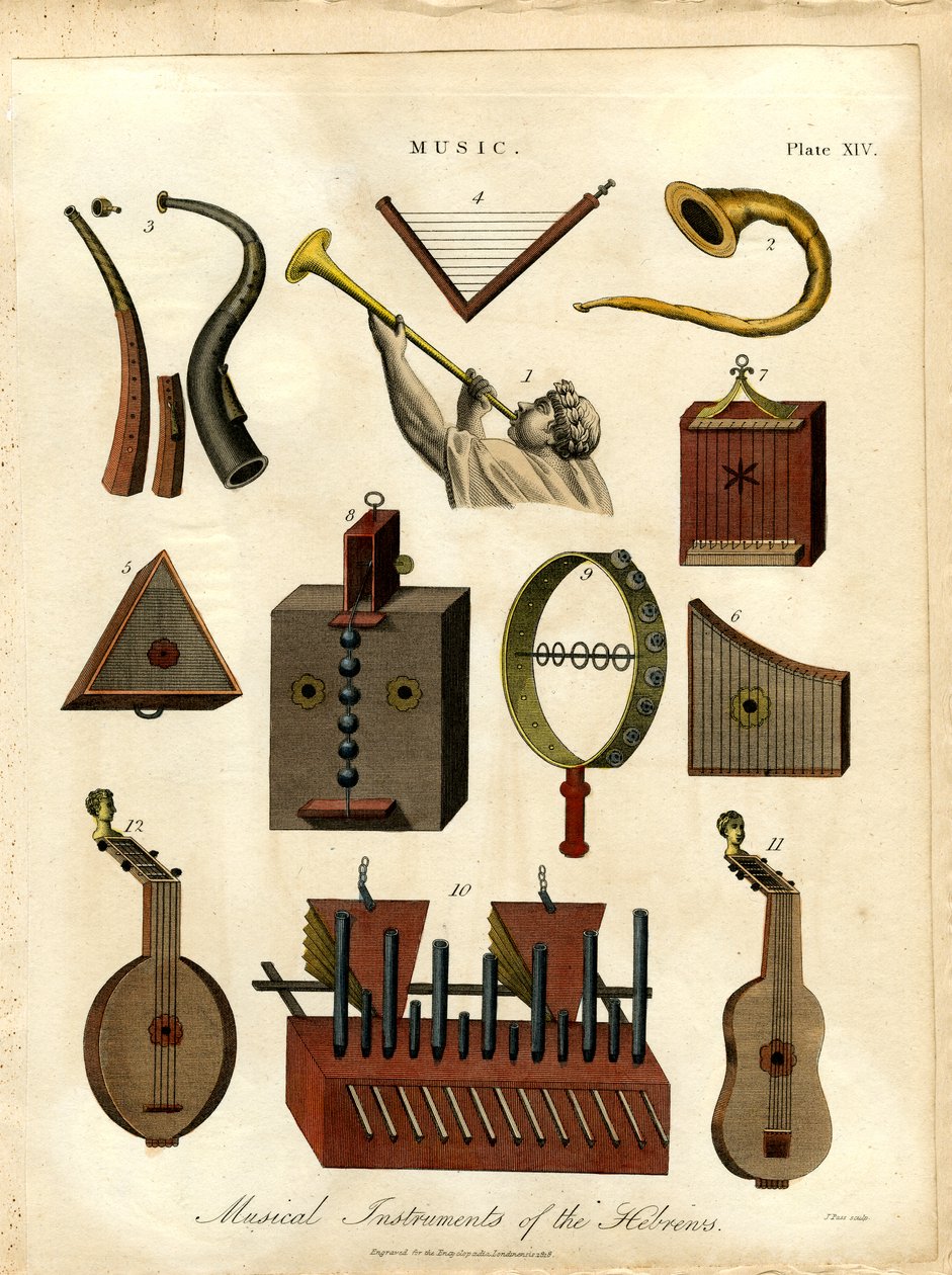 Instruments de musique des Hébreux - John Pass