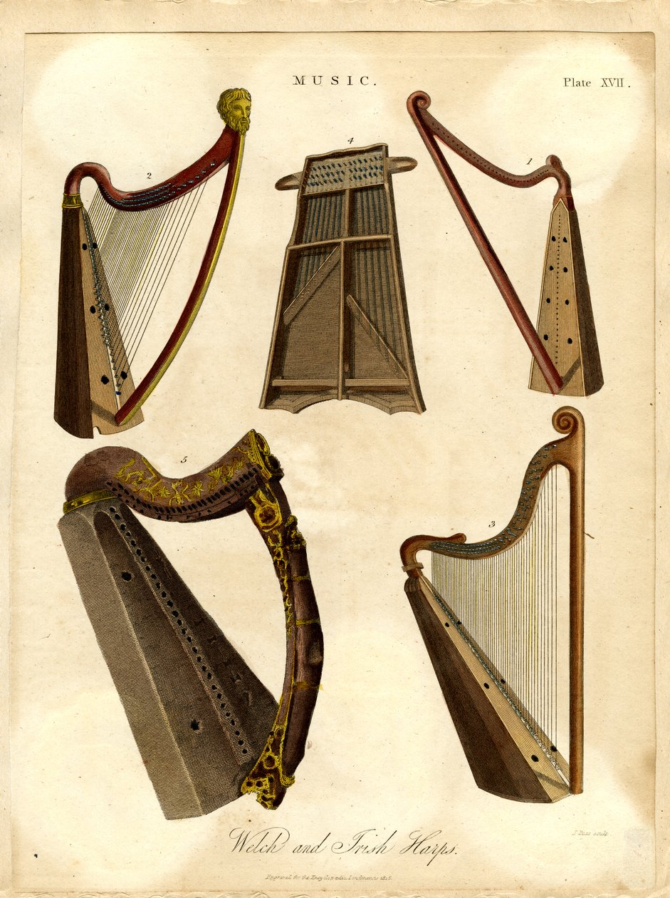 Harpes galloises et irlandaises - John Pass
