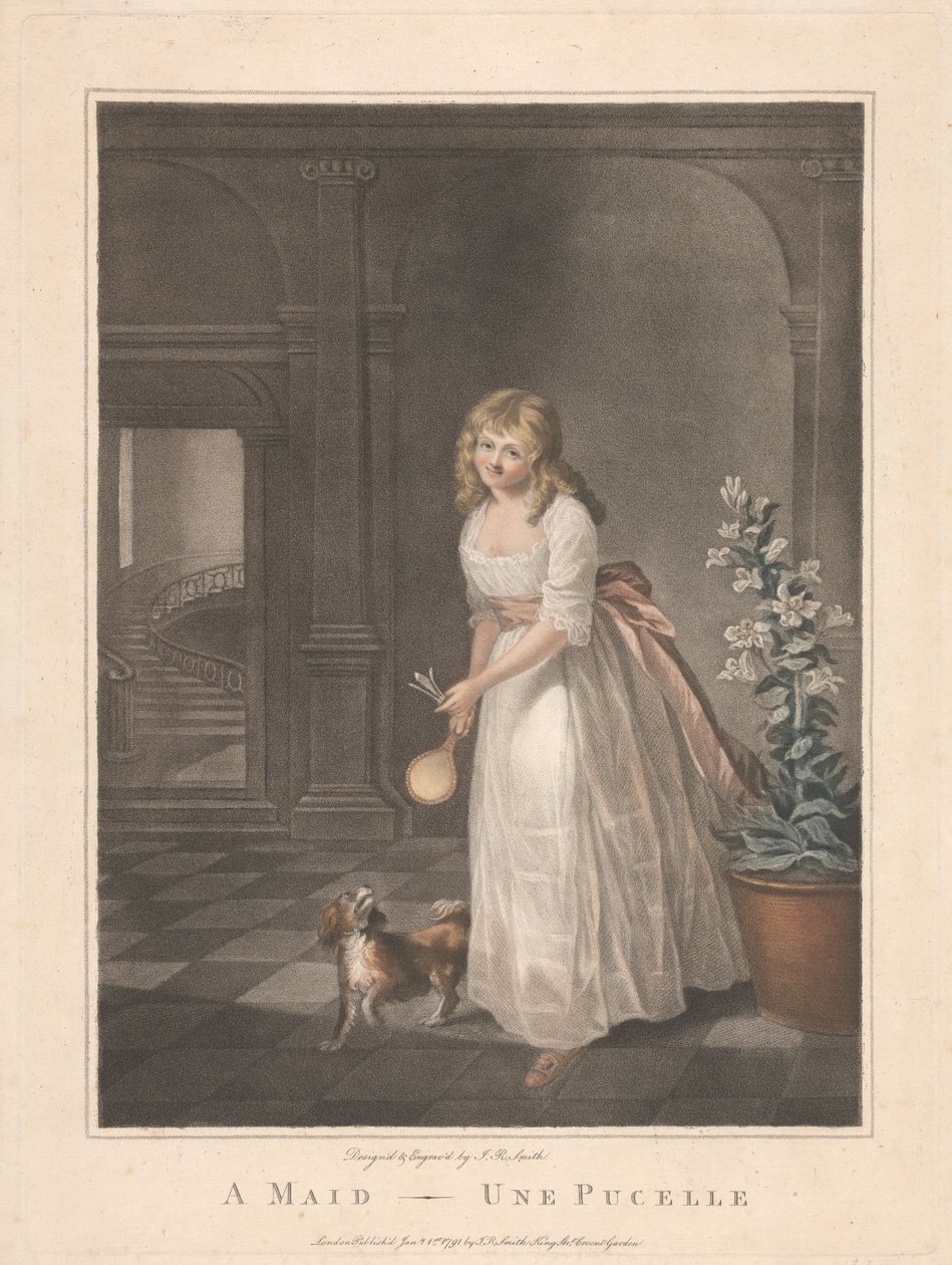 Une Pucelle - John Raphael Smith