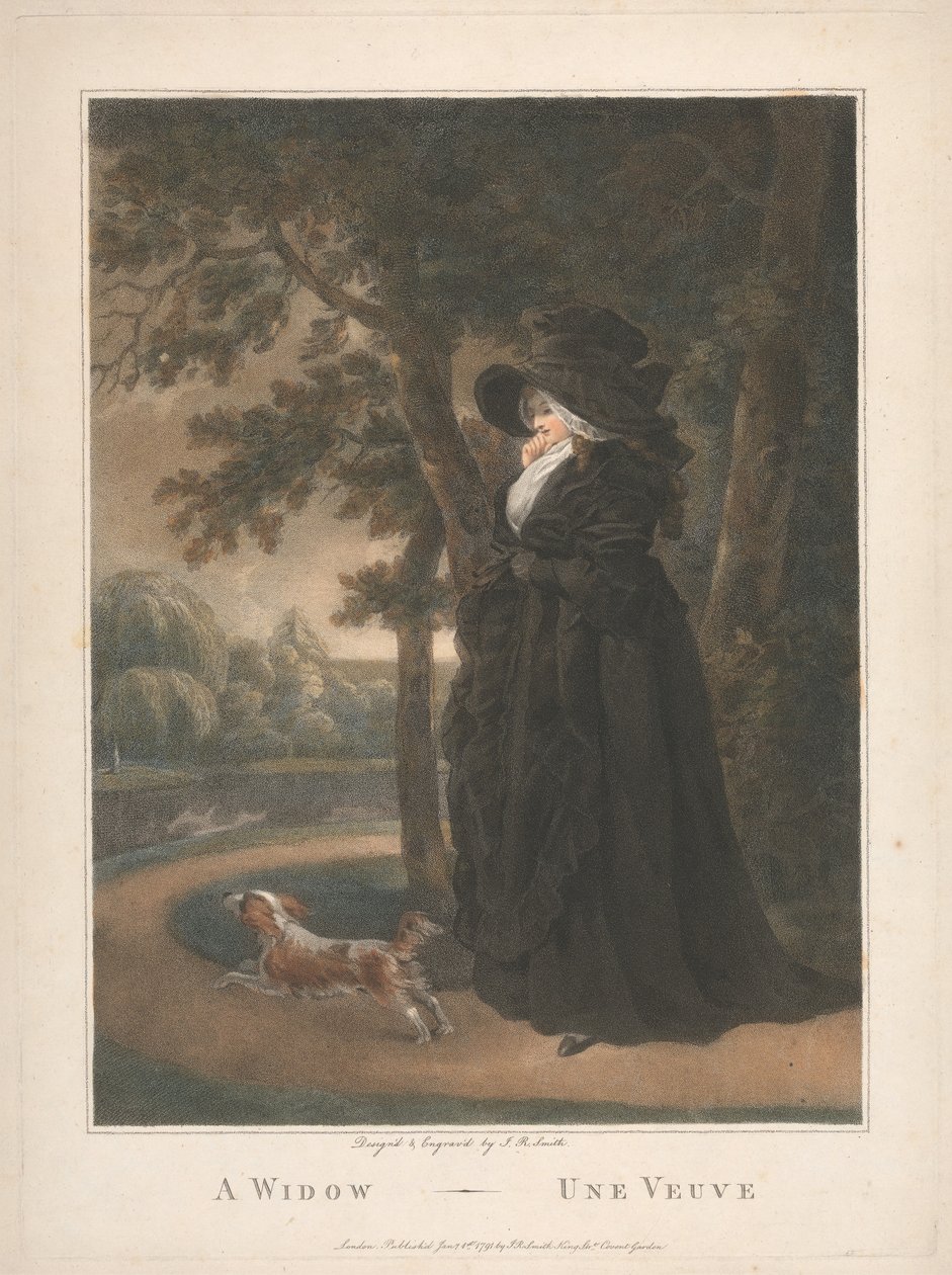 A Widow - Une Veuve - John Raphael Smith